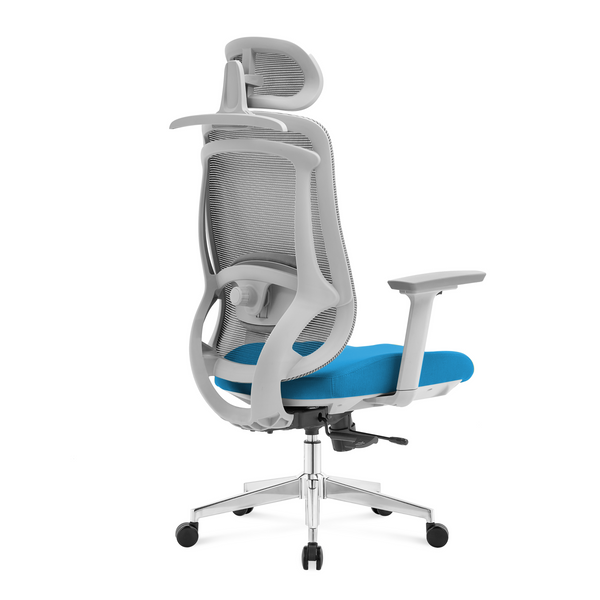 Silla ergonómica Icon (azul-gris)