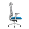 Silla ergonómica Icon (azul-gris)