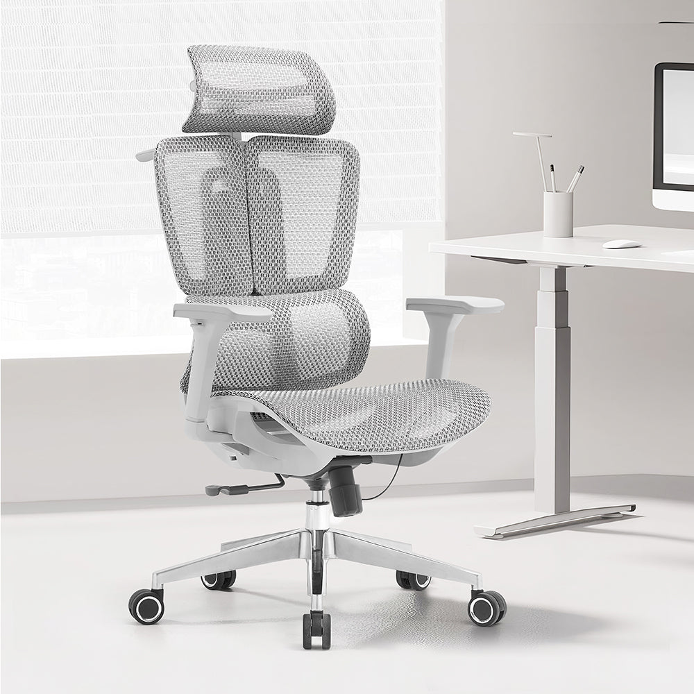 Silla ergonómica Apex (gris)