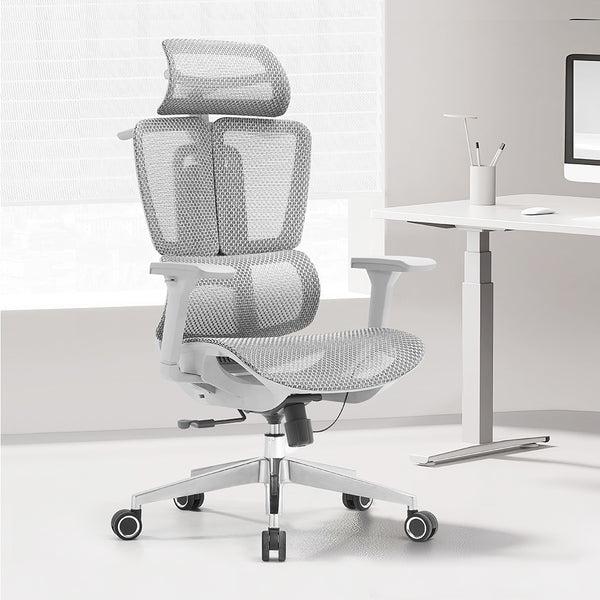 Silla ergonómica Apex (gris)