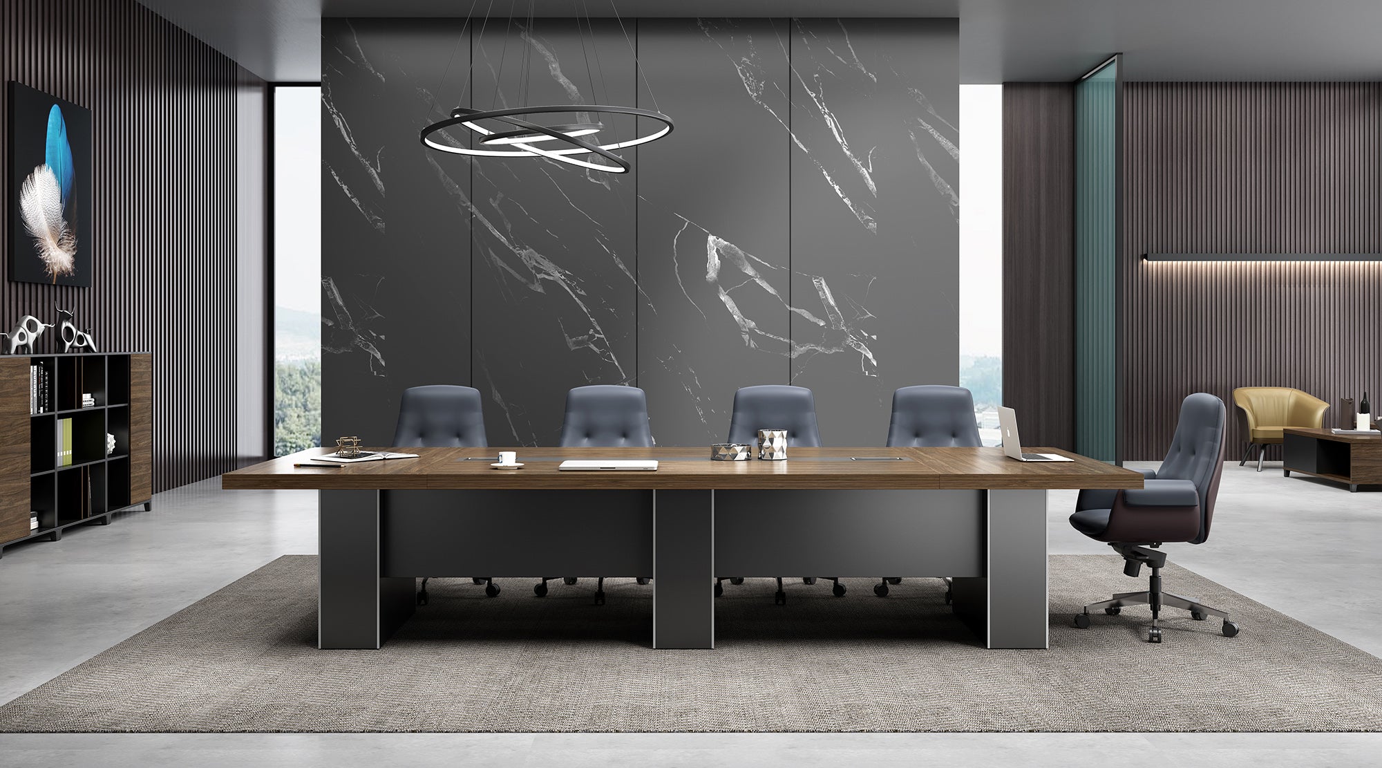 Mesa de conferencias Cobain de 10 puestos