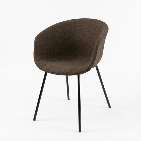 Silla tapizada en tela A233