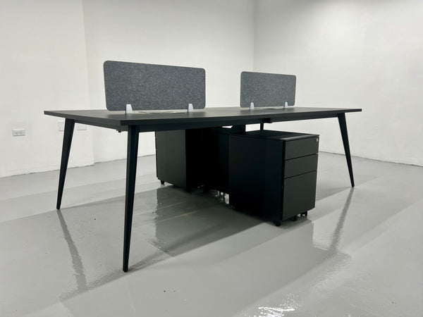 Bases modulares para escritorios operativos de 2, 4, 6 y 8 puestos