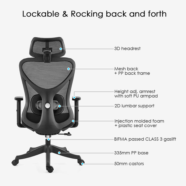 Silla ergonómica Brook