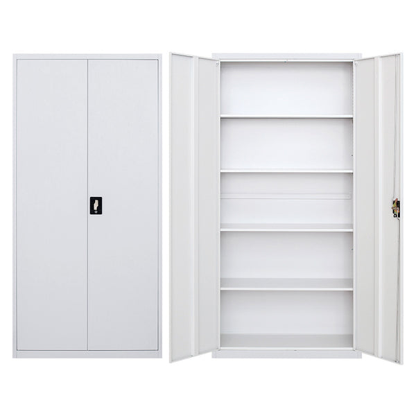 Casillero metálico de dos puertas