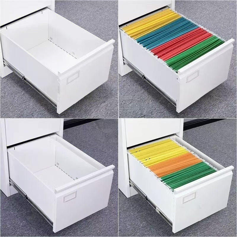 Archivador metálico de 2 gavetas