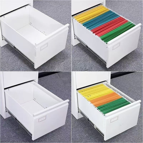 Archivador metálico de 4 gavetas