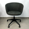 silla de oficina tapizada en tela