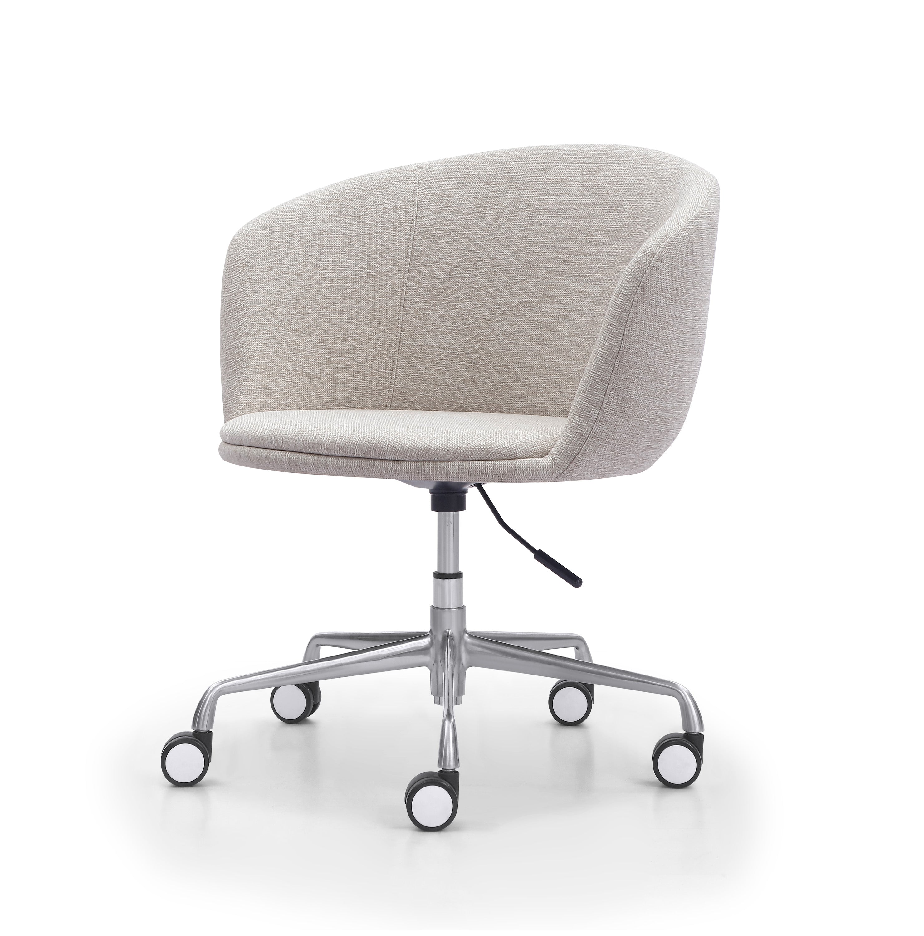 Silla de ruedas tapizada en tela