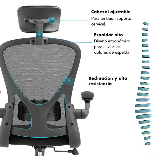 Silla ergonómica Leda