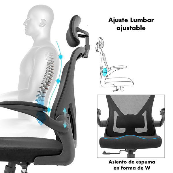 Silla ergonómica Leda