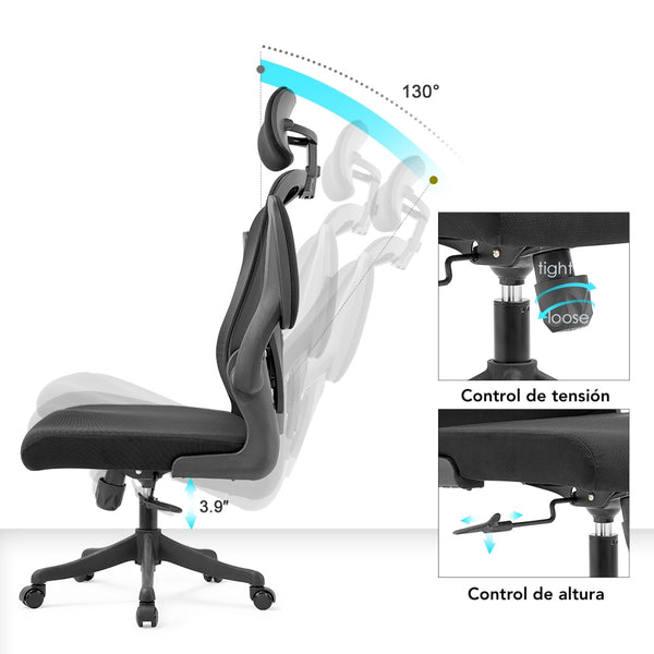 Silla ergonómica Leda
