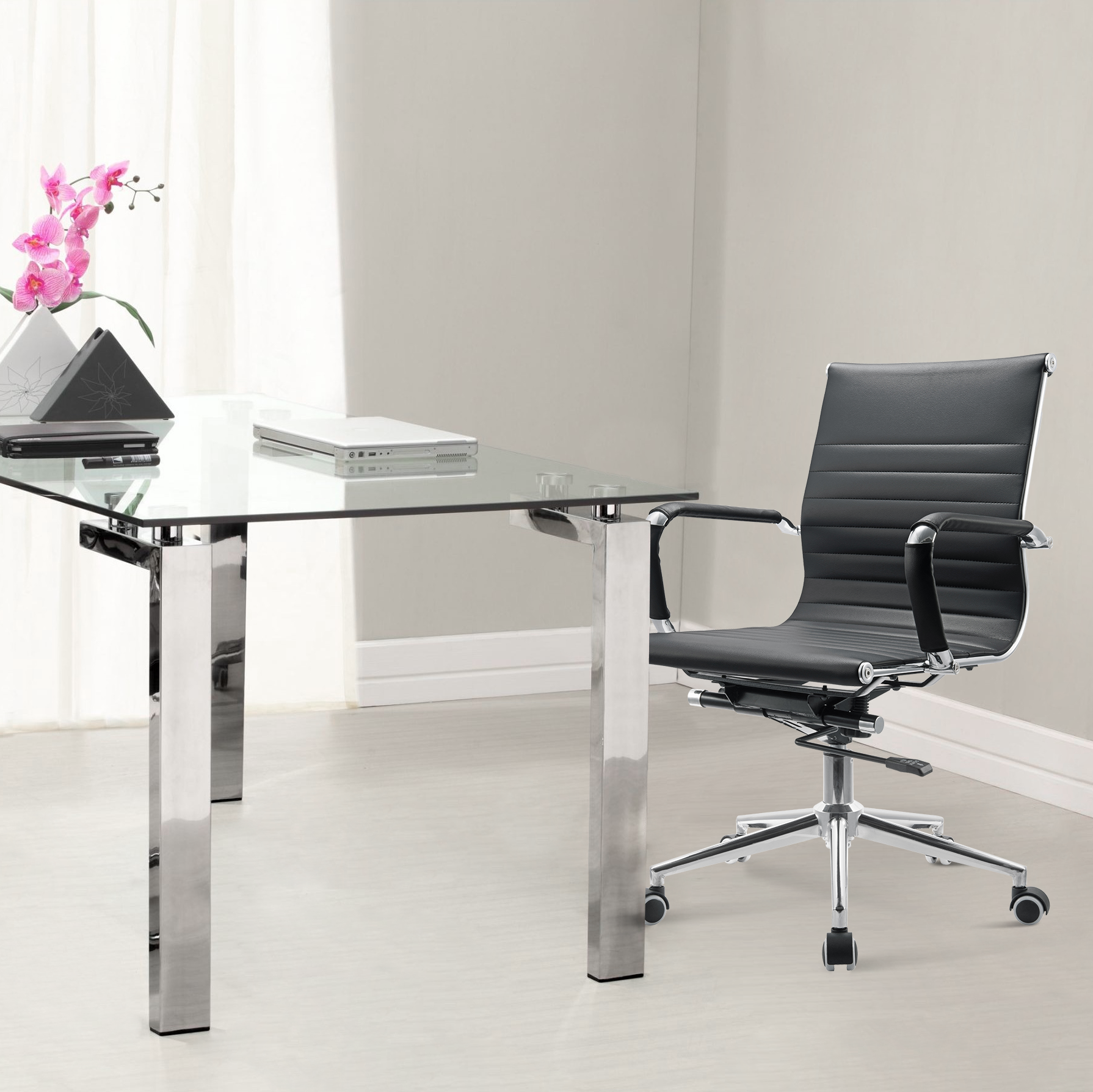 Silla de cuero Maria