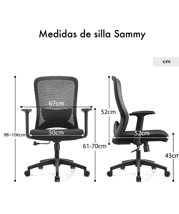 Silla operativa Samy