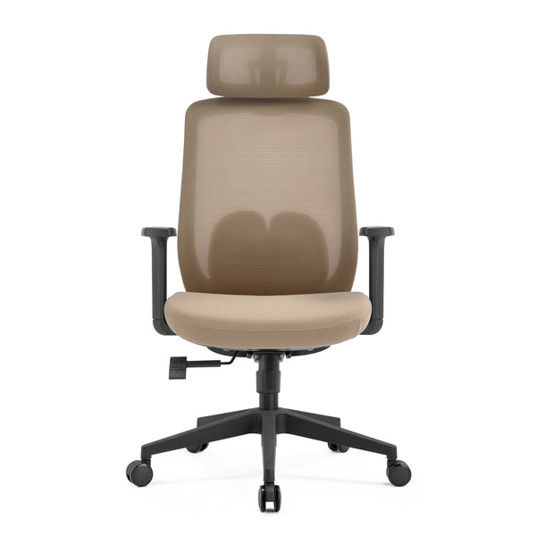Silla ergonómica Vela beige