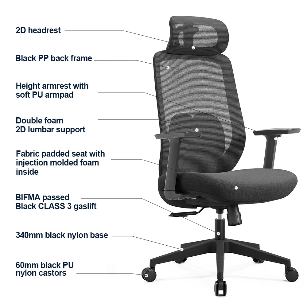 Silla ergonómica Vela