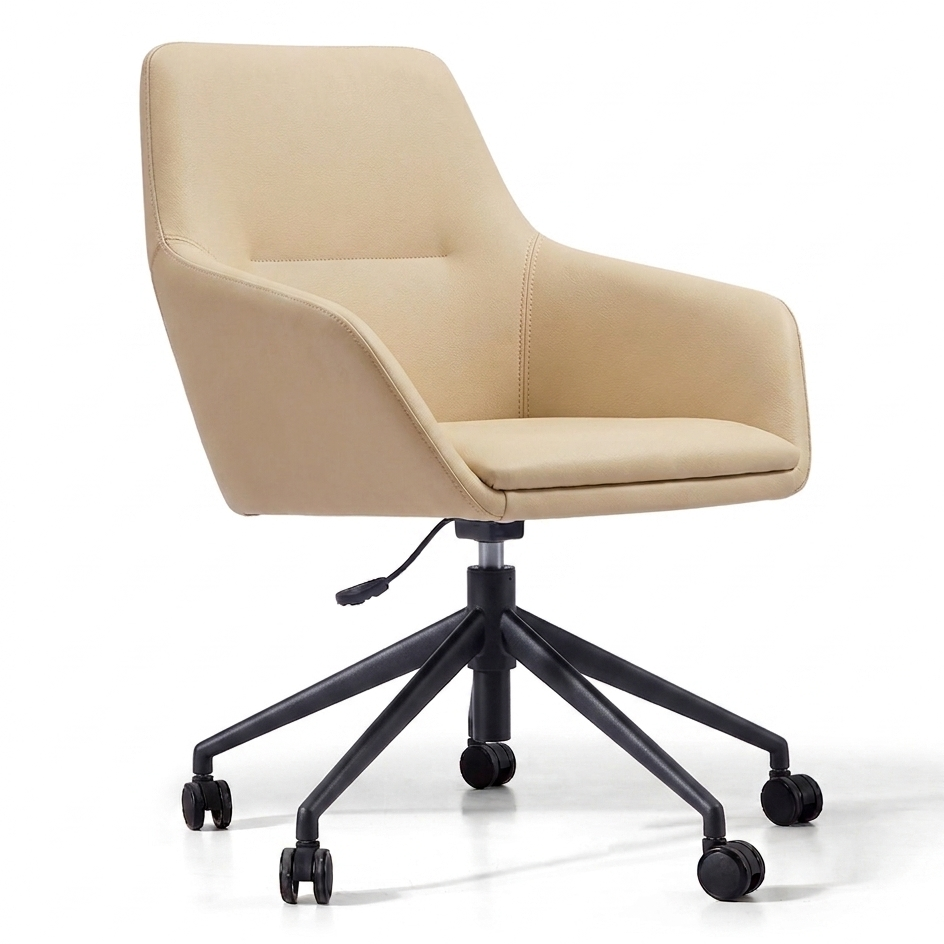 Silla de ruedas tapizada en cuero