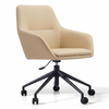 Silla de ruedas tapizada en cuero