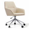 Silla de ruedas tapizada en cuero