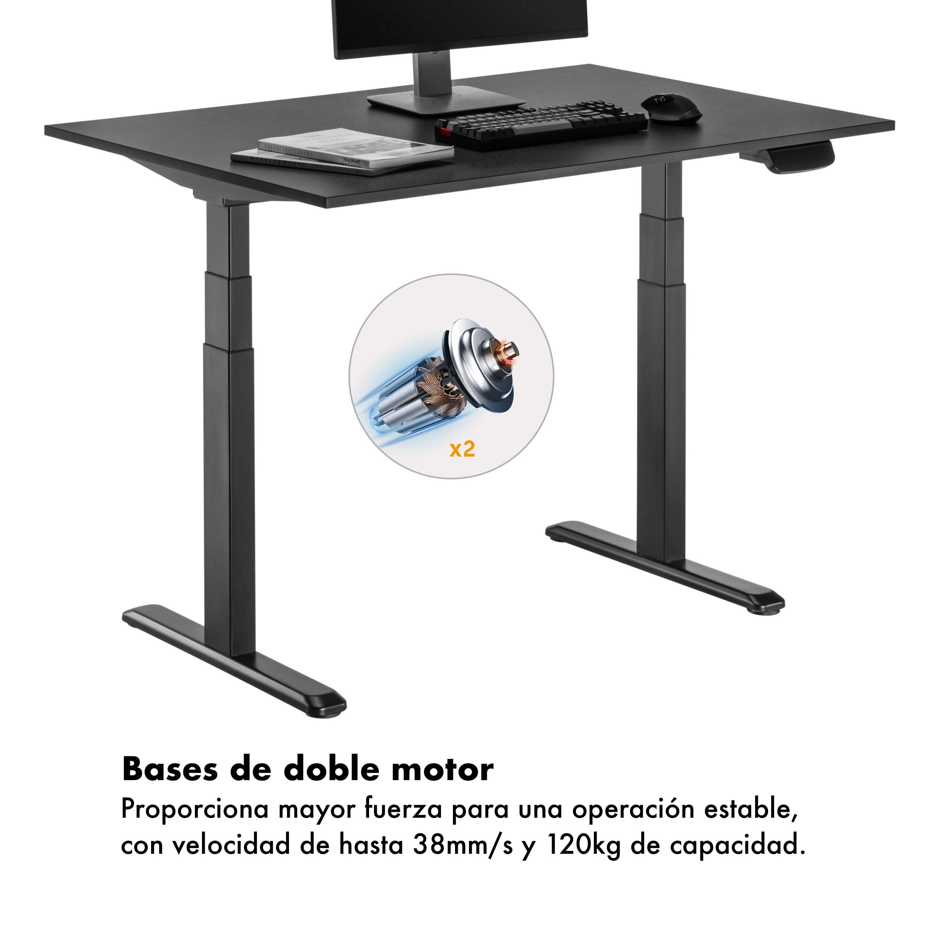 Bases de standing desk doble motor ¡Envío gratis!