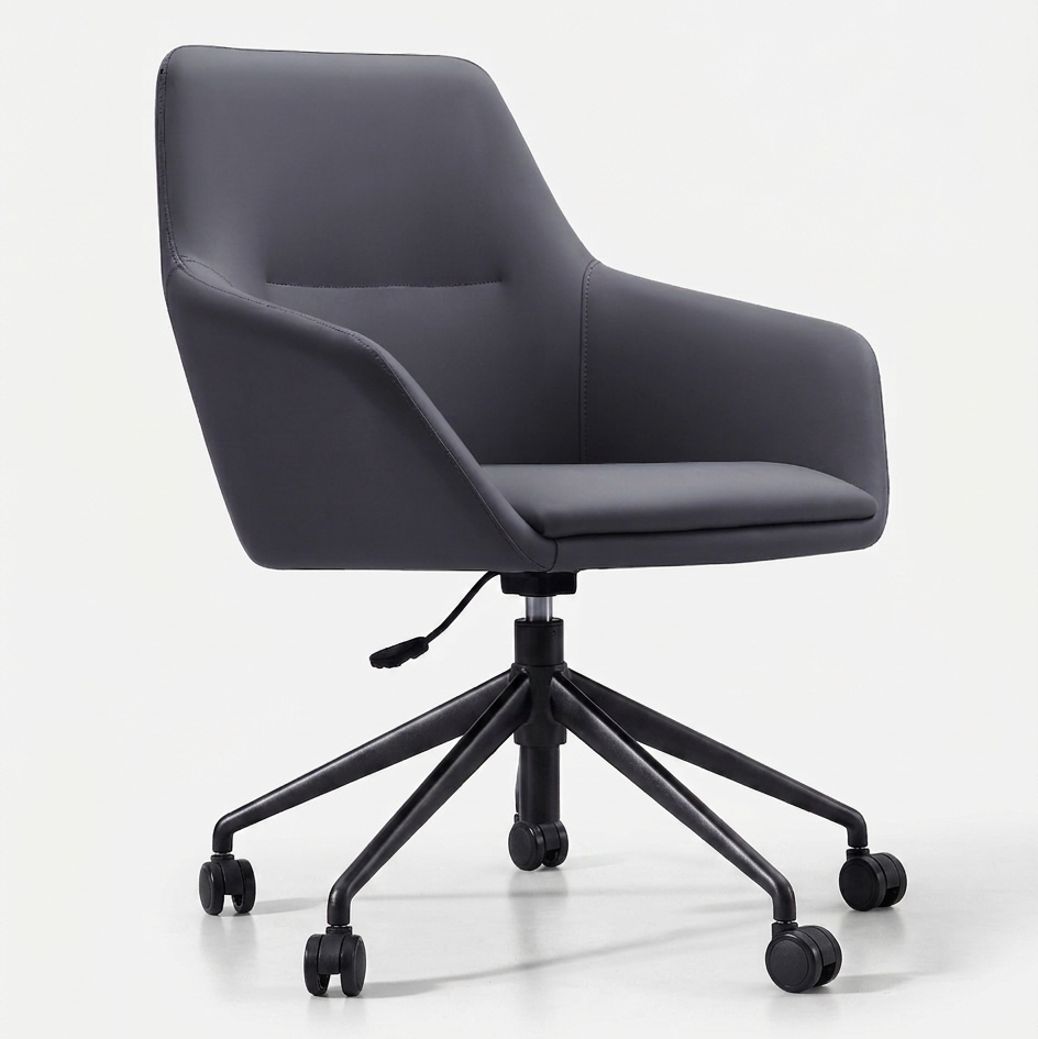 Silla de ruedas tapizada en cuero