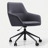 Silla de ruedas tapizada en cuero