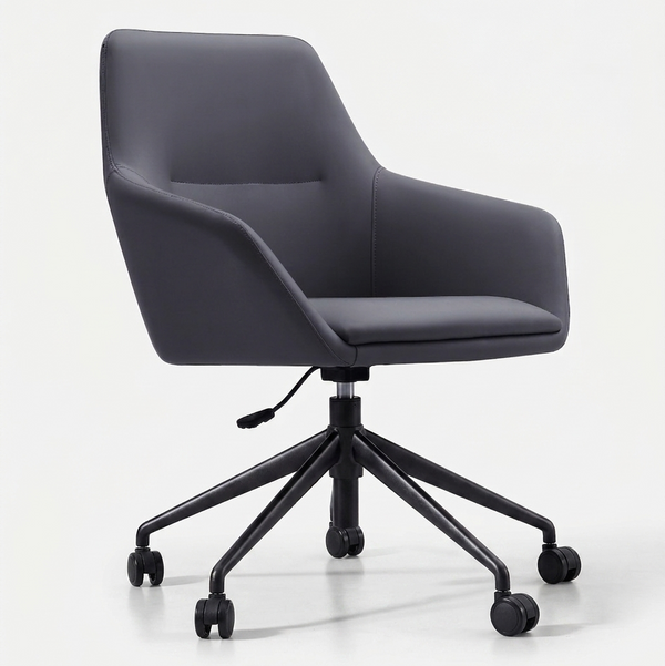 Silla de ruedas tapizada en cuero