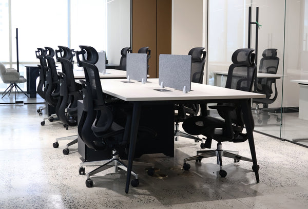 Bases modulares para escritorios operativos de 2, 4, 6 y 8 puestos