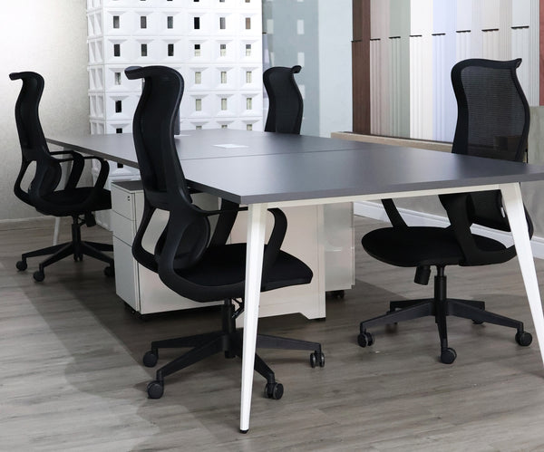 Bases modulares para escritorios operativos de 2, 4, 6 y 8 puestos